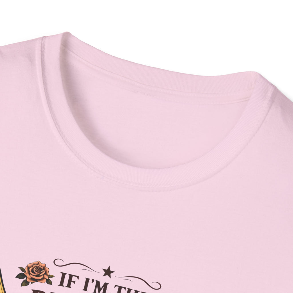 If I'm the Problem Bull Skull T-Shirt — Funny Sarcastic Western Gift for Women