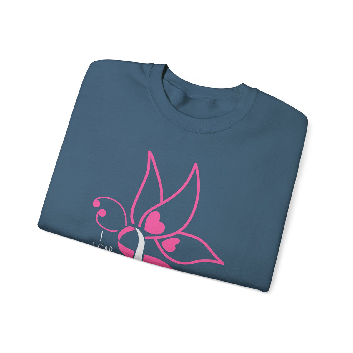 I Wear Pink for My Daughter Breast Cancer Sweatshirt