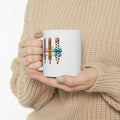 Cute Pencil Heart Mug — Back to School Teacher Gift Ceramic Coffee Cup