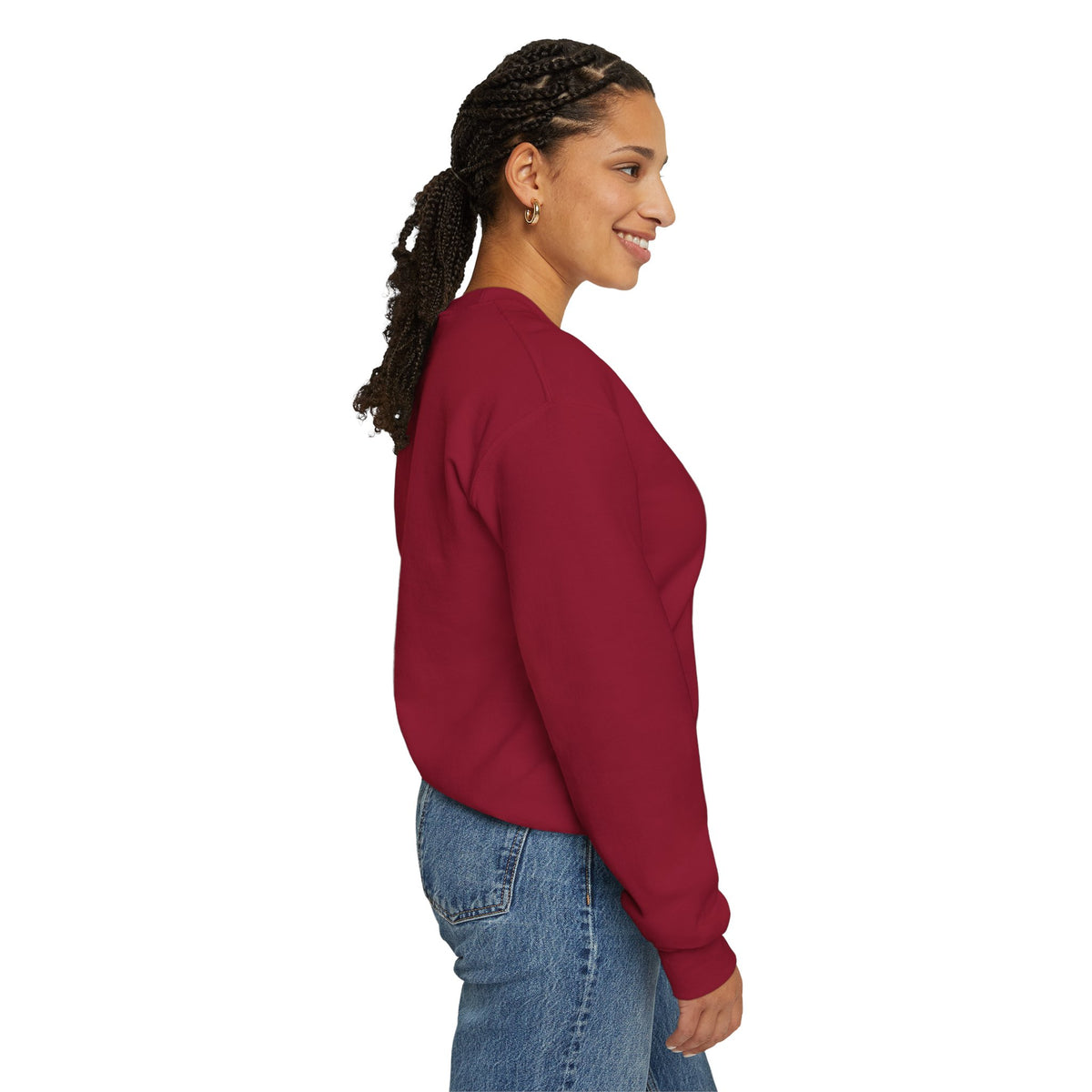 Sweatshirt — "Give Thanks" Autumn Turkey & Pumpkin Thanksgiving Crewneck