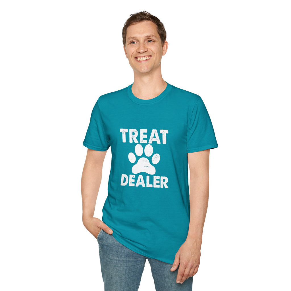Treat Dealer T-Shirt — Funny Dog Paw Pet Lover Tee
