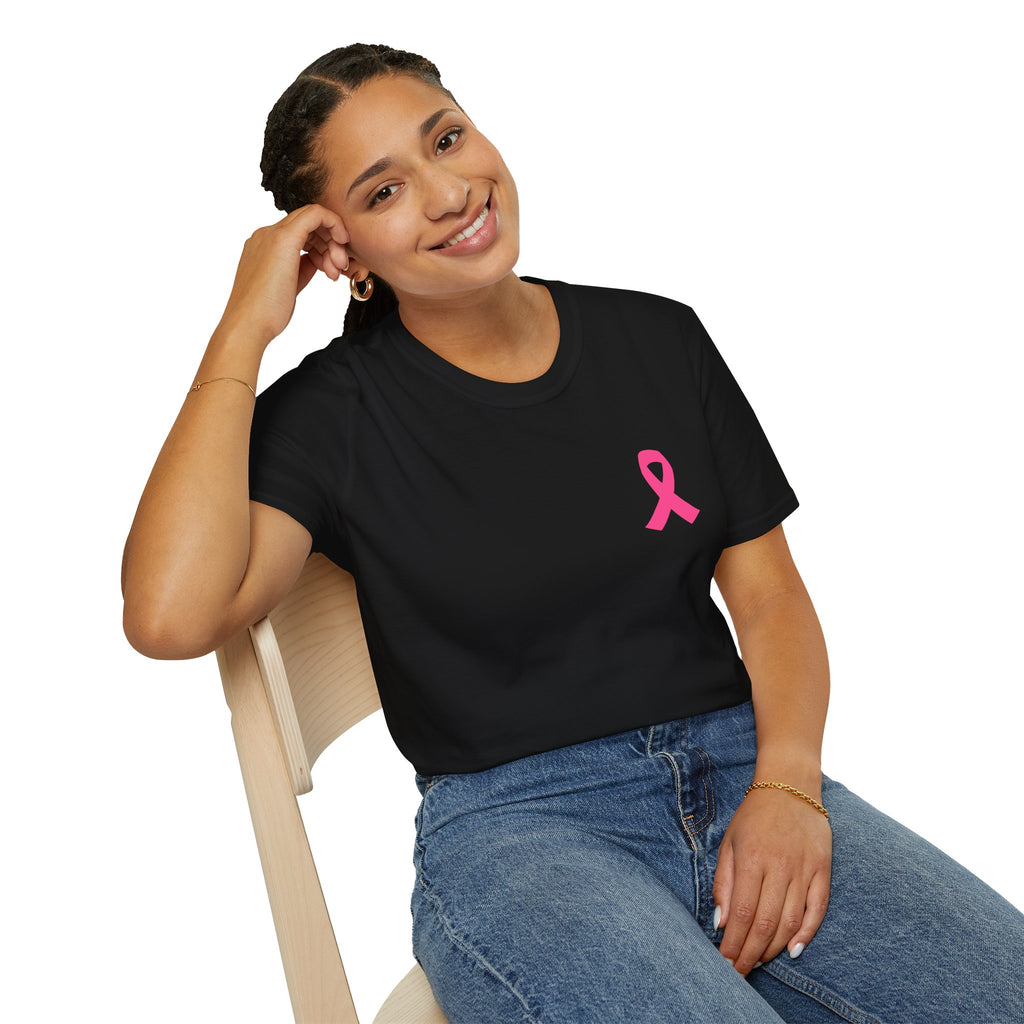 Pink Ribbon Support Squad Breast Cancer Awareness T-Shirt