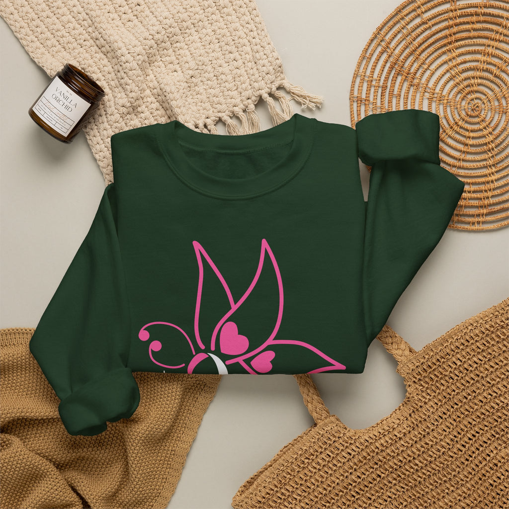 I Wear Pink for My Daughter Breast Cancer Sweatshirt