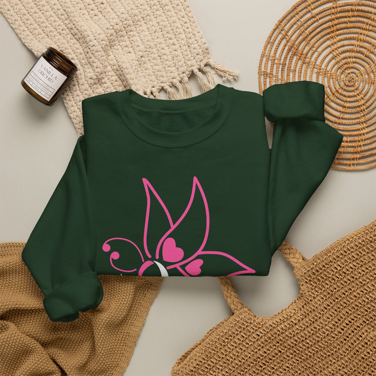 I Wear Pink for My Daughter Breast Cancer Sweatshirt