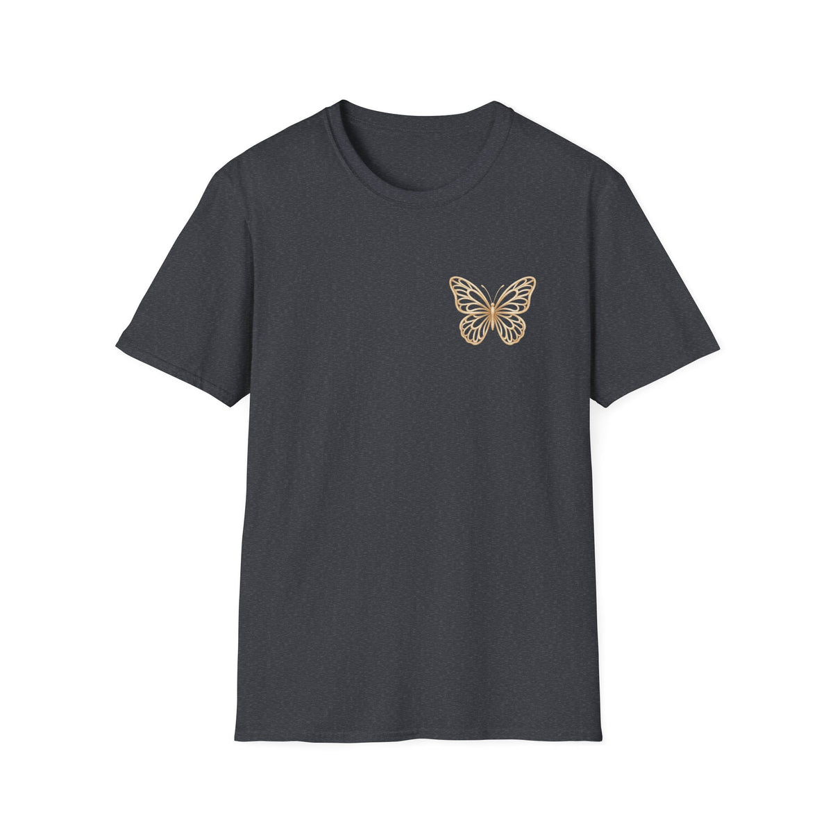 Created with a Purpose Butterfly T-Shirt Faith Graphic Tee