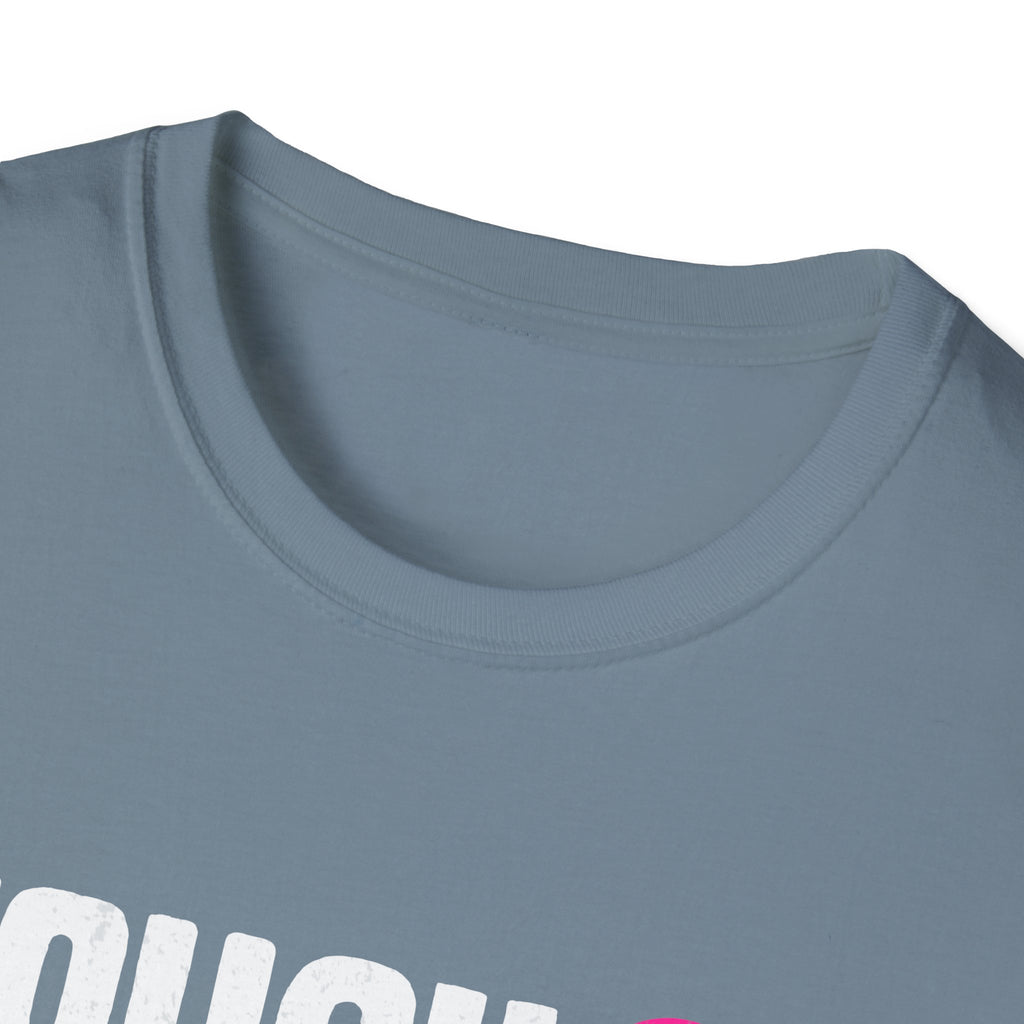 Tough Guys Wear Pink Breast Cancer Awareness T-Shirt Graphic Tee
