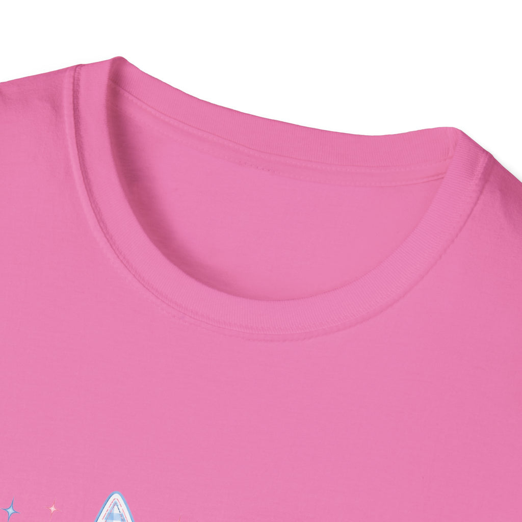 Cute Pastel Apple & Books Teacher T-Shirt — Funny Back-to-School Gift Graphic Tee
