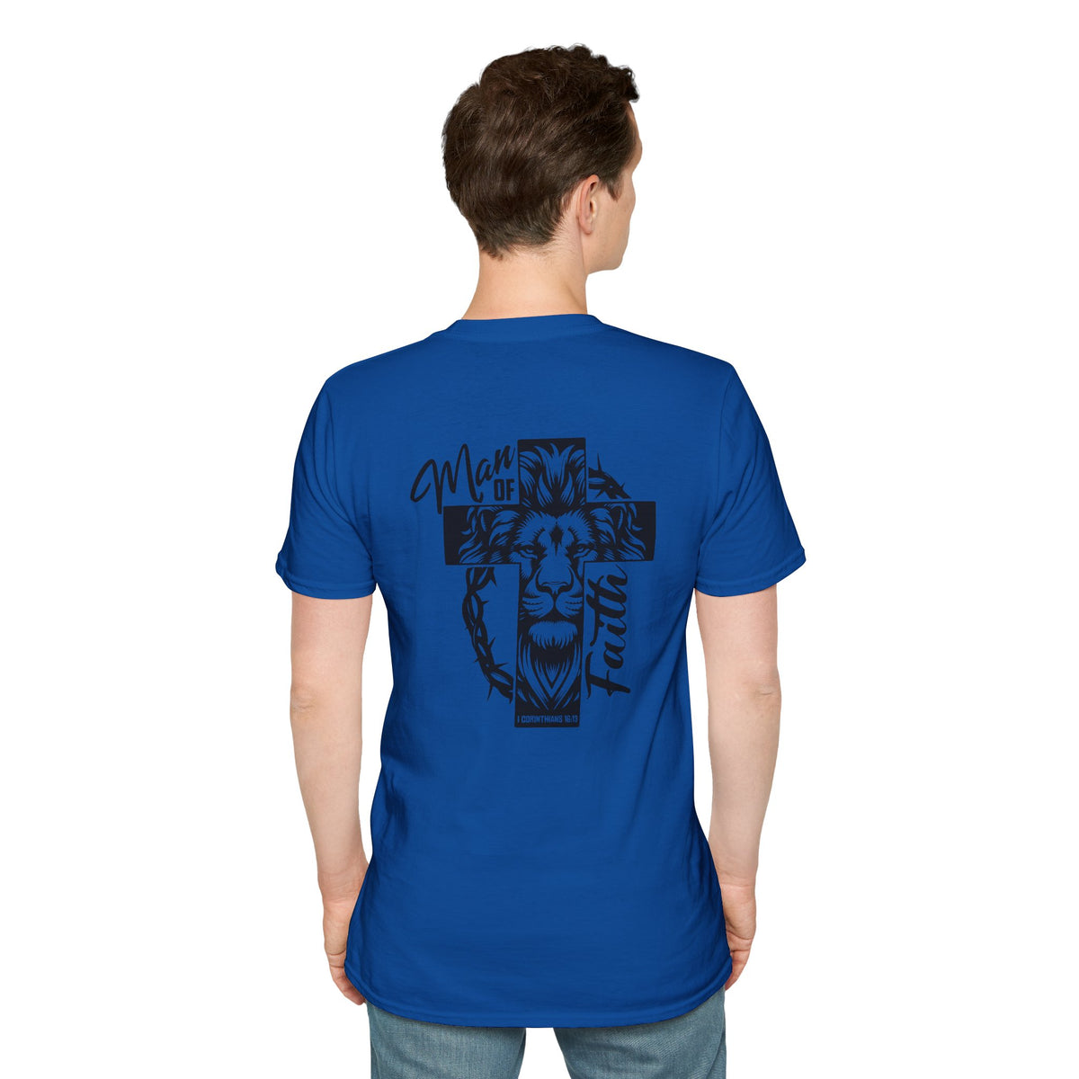 Cross with Crown of Thorns T-Shirt — Christian Faith Tee