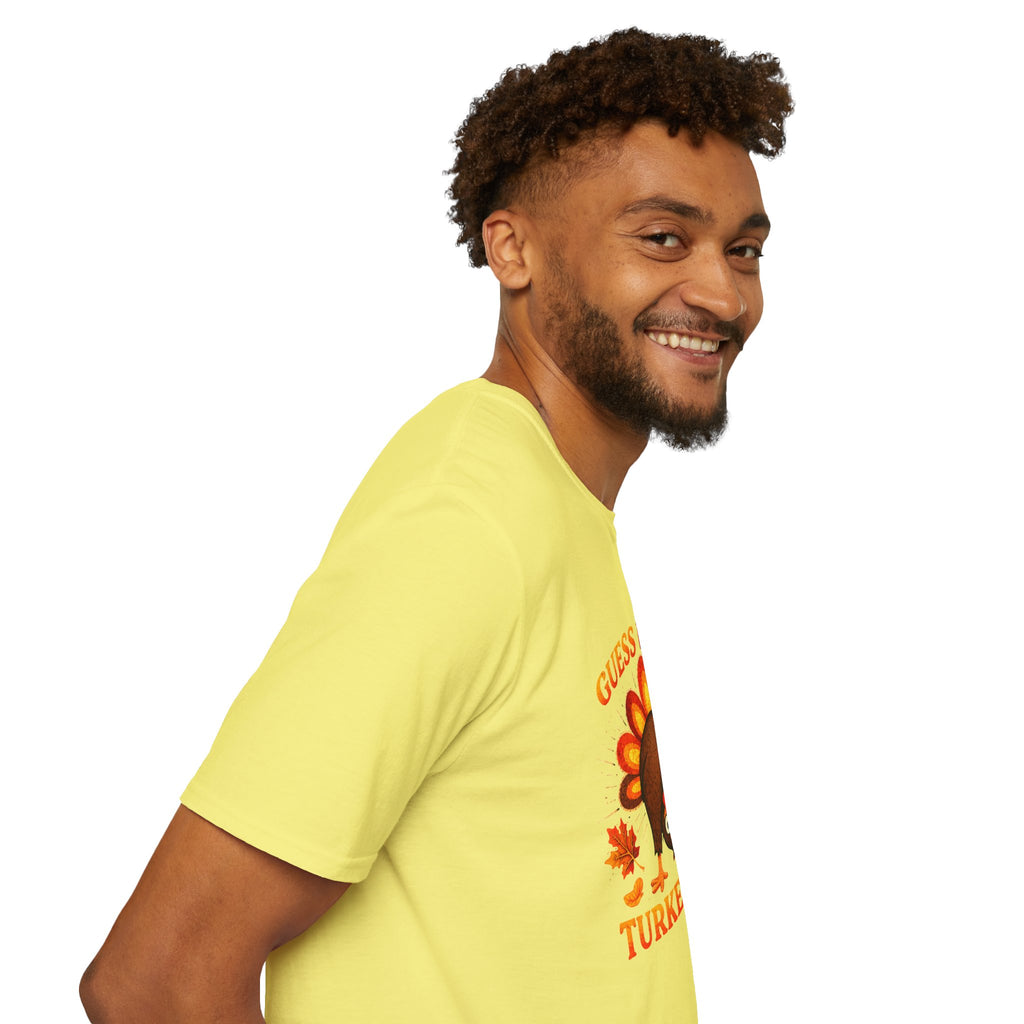 Turkey Butt T-Shirt — "Guess What?" Funny Thanksgiving Tee