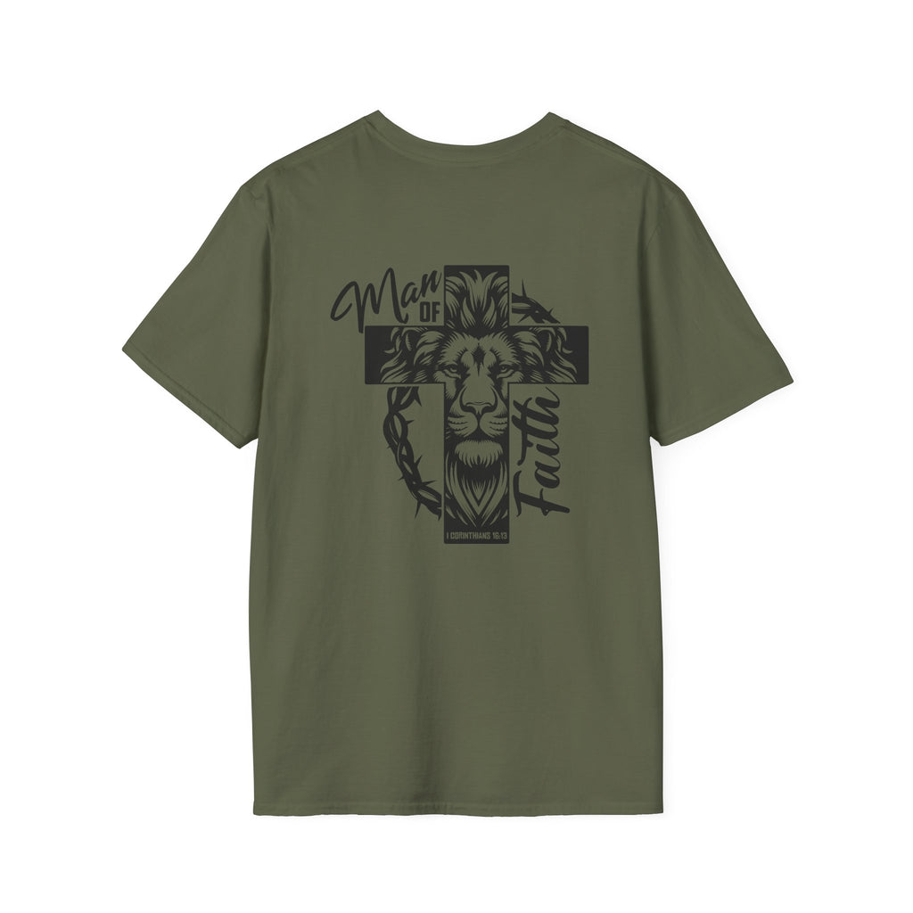 Cross with Crown of Thorns T-Shirt — Christian Faith Tee