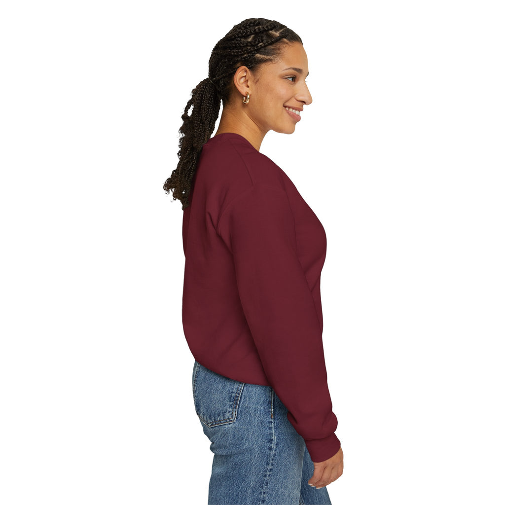 Cozy Autumn Plaid Bow Wreath Crewneck Sweatshirt