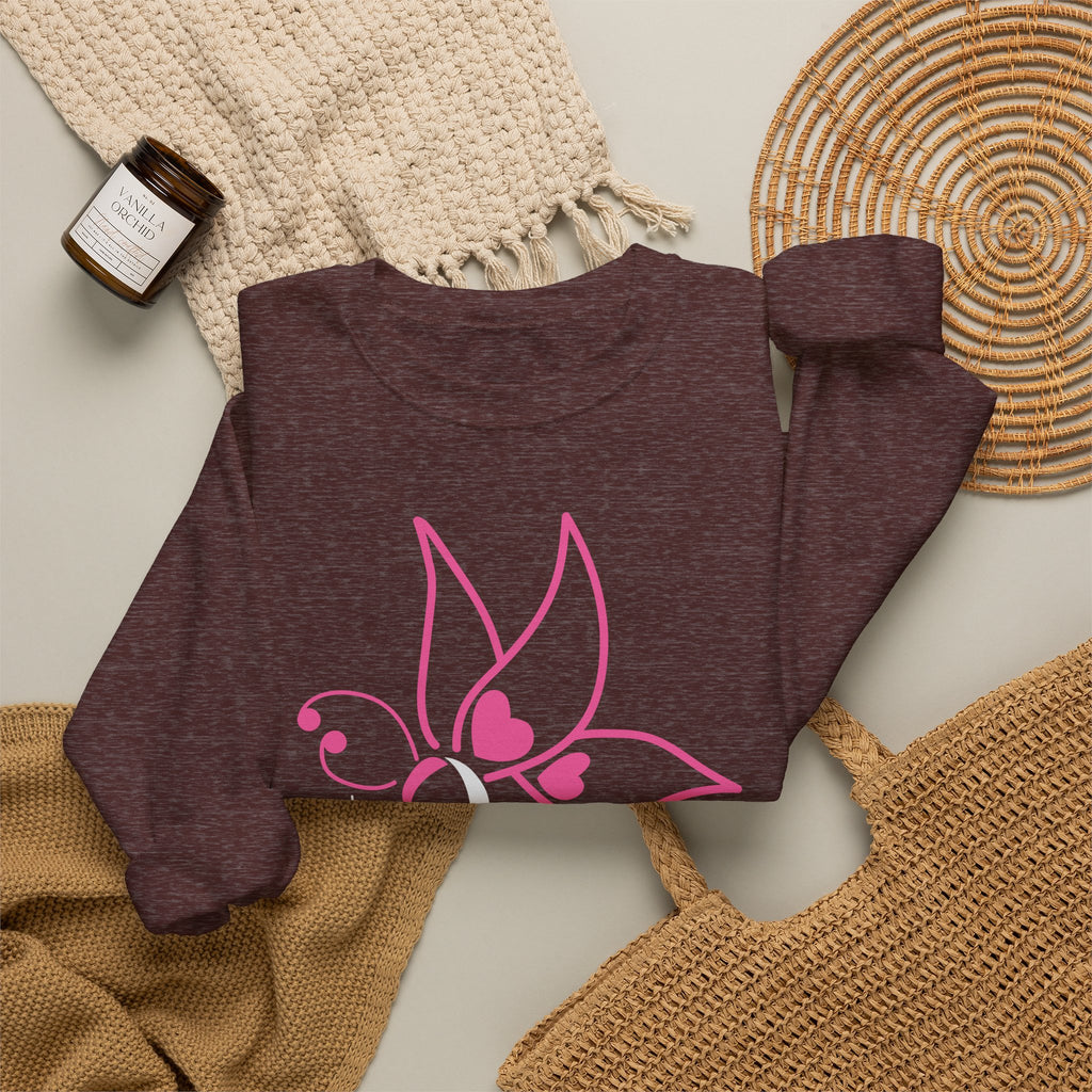 I Wear Pink for My Daughter Breast Cancer Sweatshirt