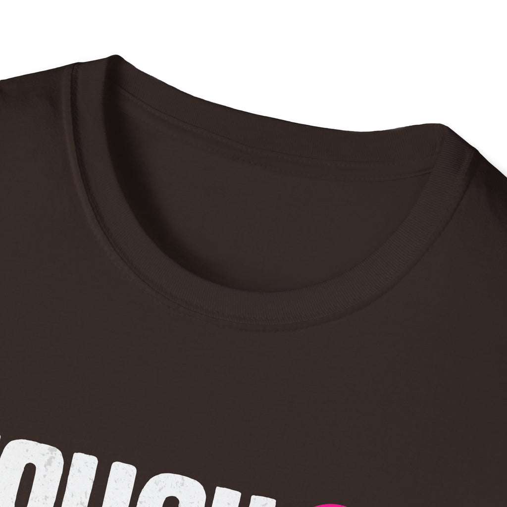 Tough Guys Wear Pink Breast Cancer Awareness T-Shirt Graphic Tee