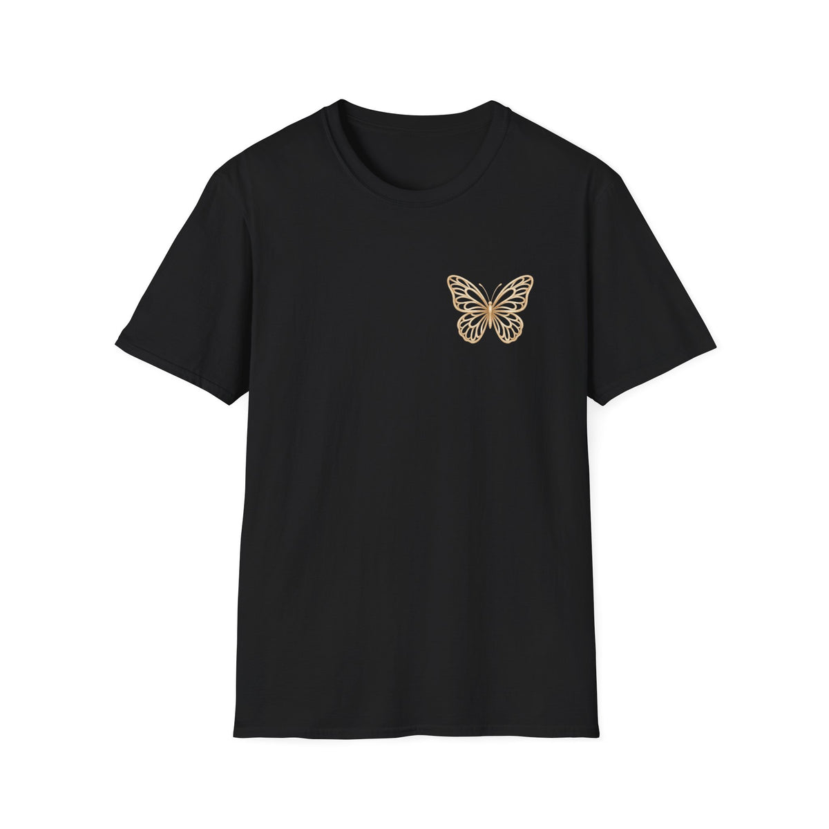 Created with a Purpose Butterfly T-Shirt Faith Graphic Tee
