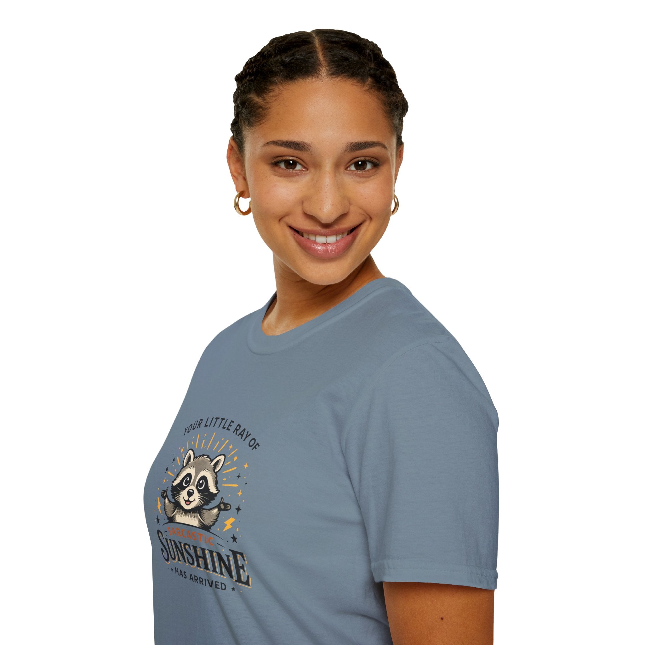 Your Little Ray of Sarcastic Sunshine Raccoon T-Shirt — Funny Gift for Her