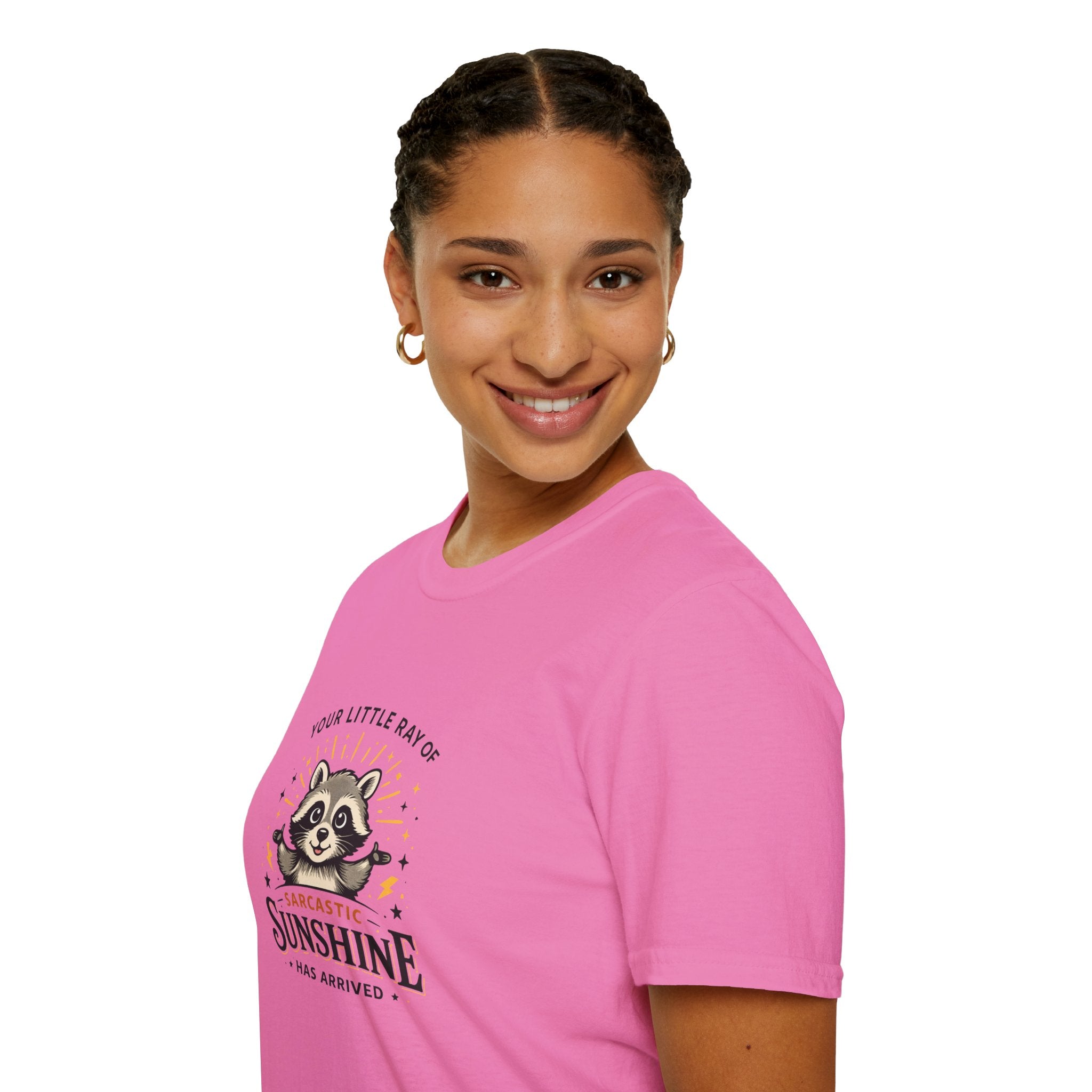 Your Little Ray of Sarcastic Sunshine Raccoon T-Shirt — Funny Gift for Her