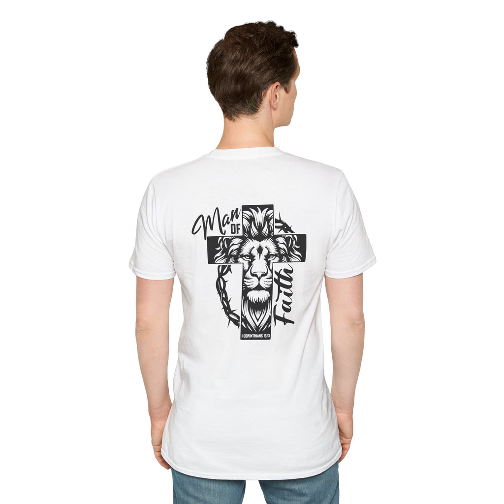 Cross with Crown of Thorns T-Shirt — Christian Faith Tee