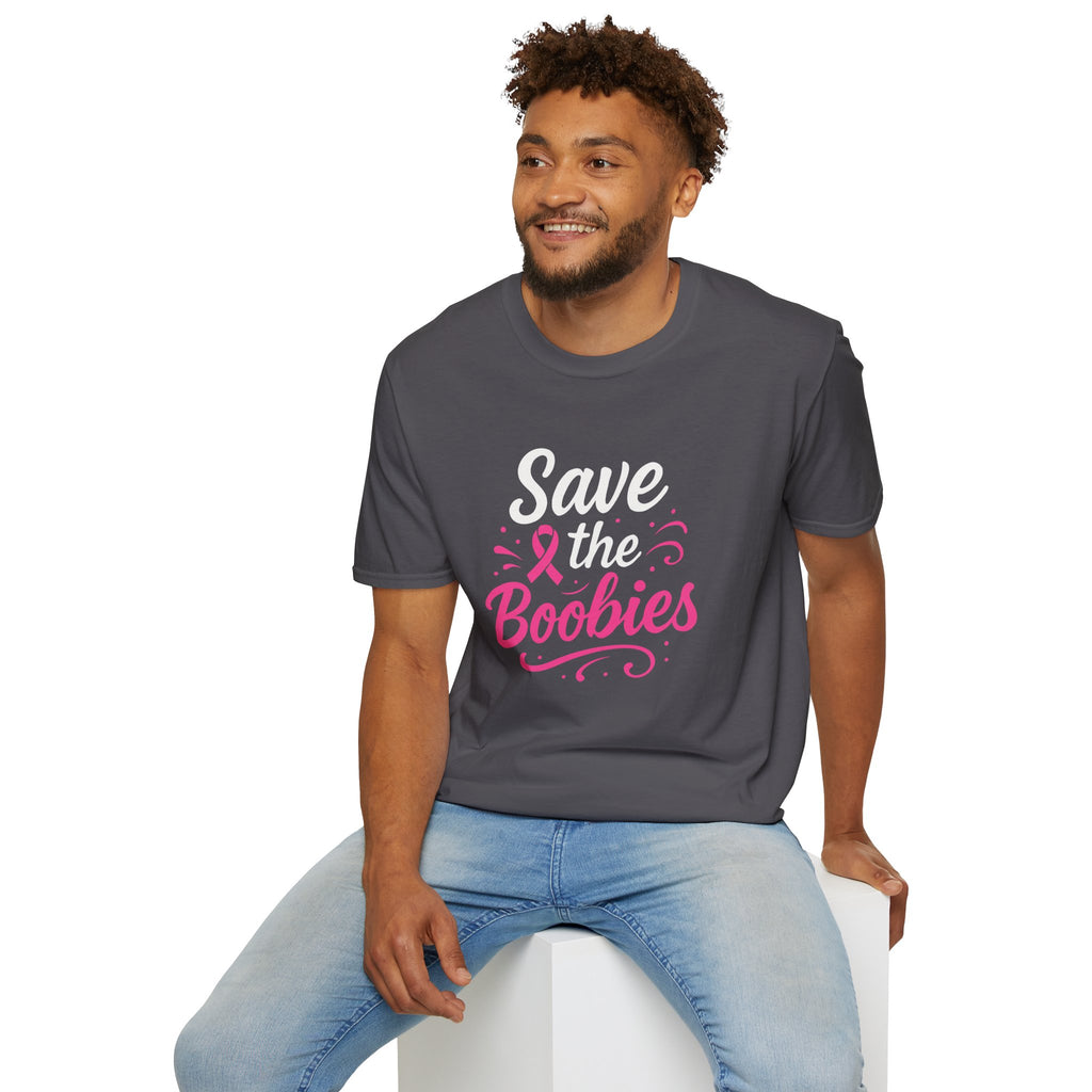 Save the Boobies Breast Cancer Awareness T-Shirt