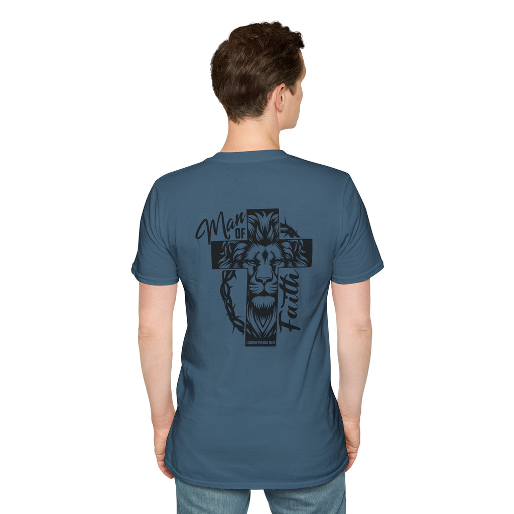 Cross with Crown of Thorns T-Shirt — Christian Faith Tee