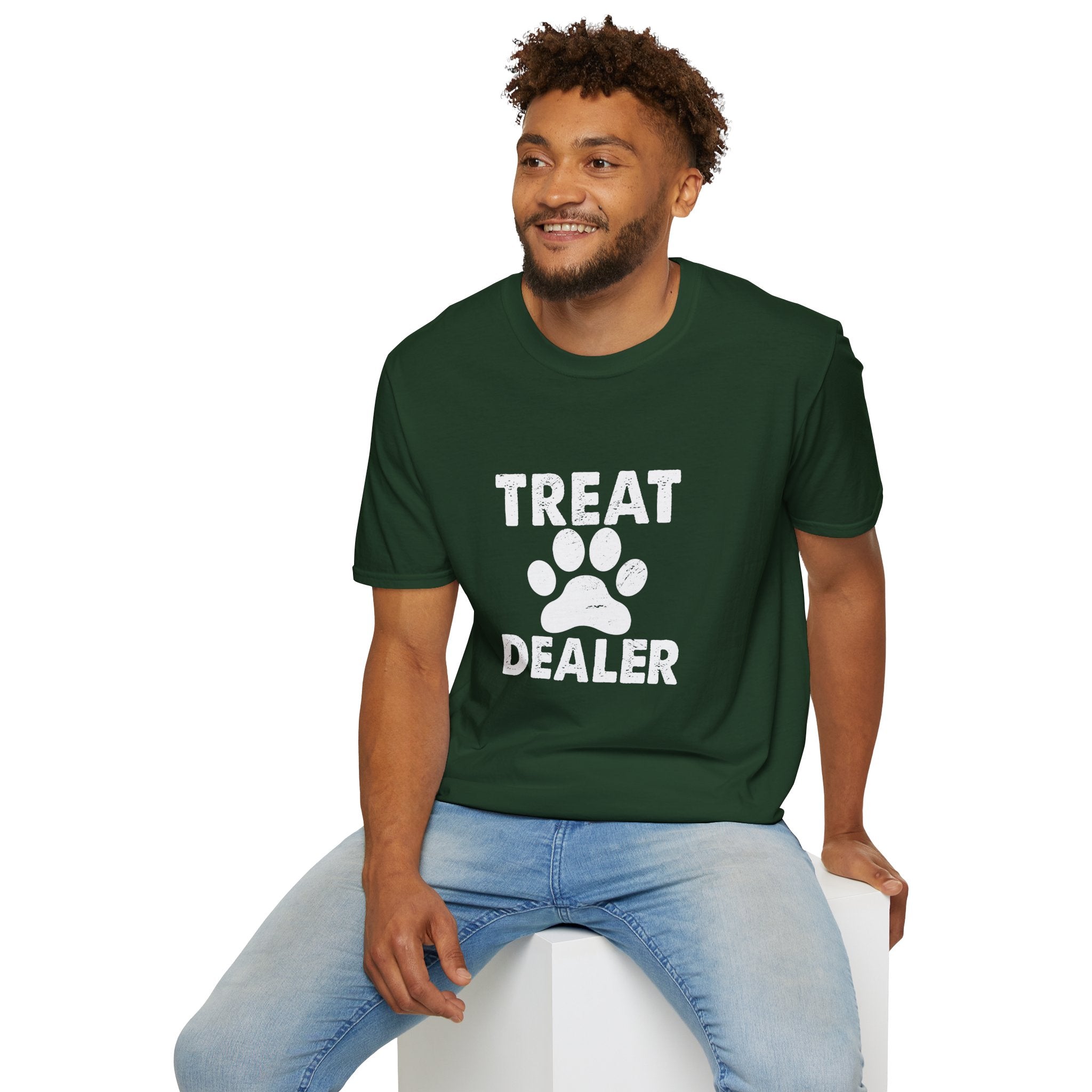 Treat Dealer T-Shirt — Funny Dog Paw Pet Lover Tee