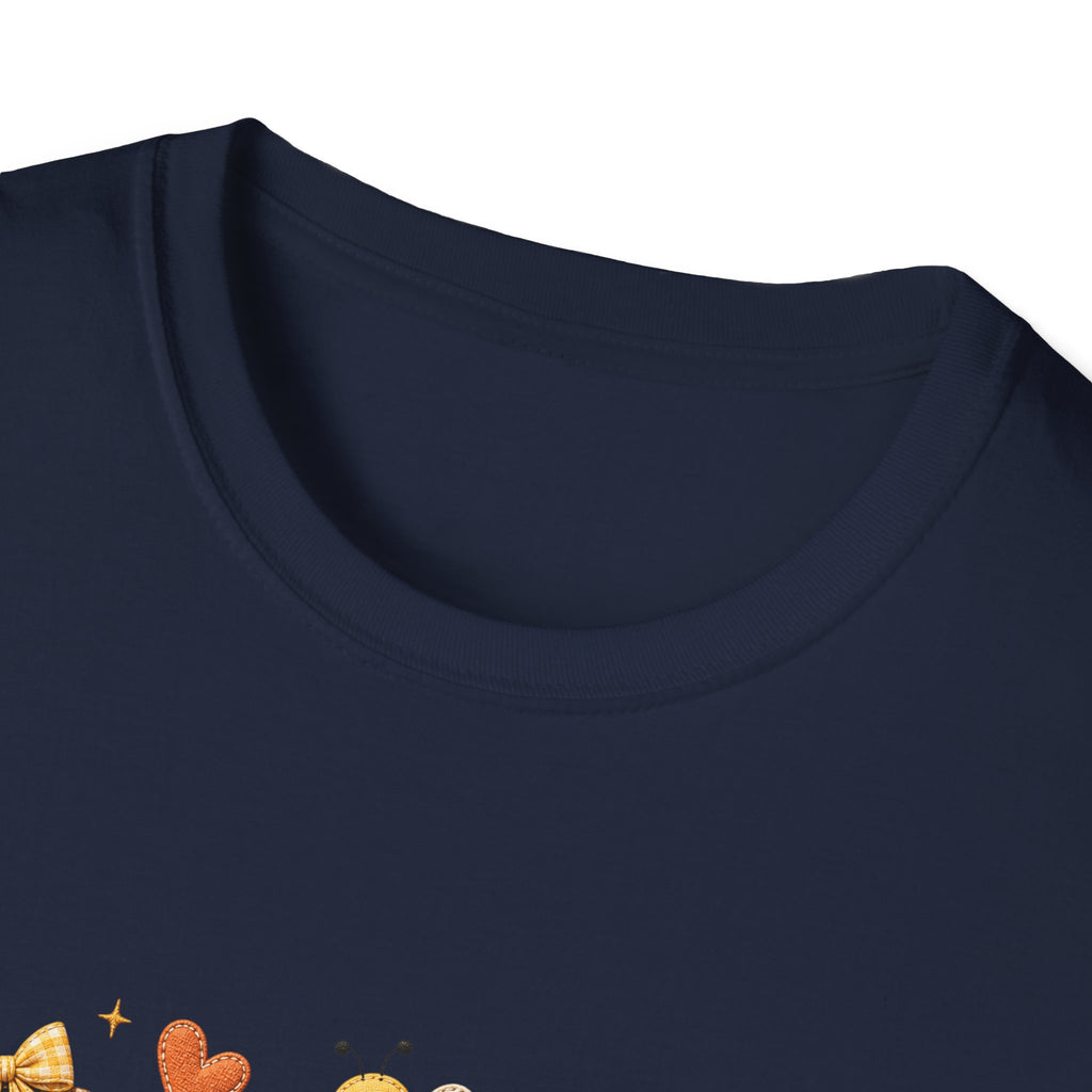 Teacher Floral Bee T-Shirt — Cute Back-to-School Gift for Teachers Graphic Tee