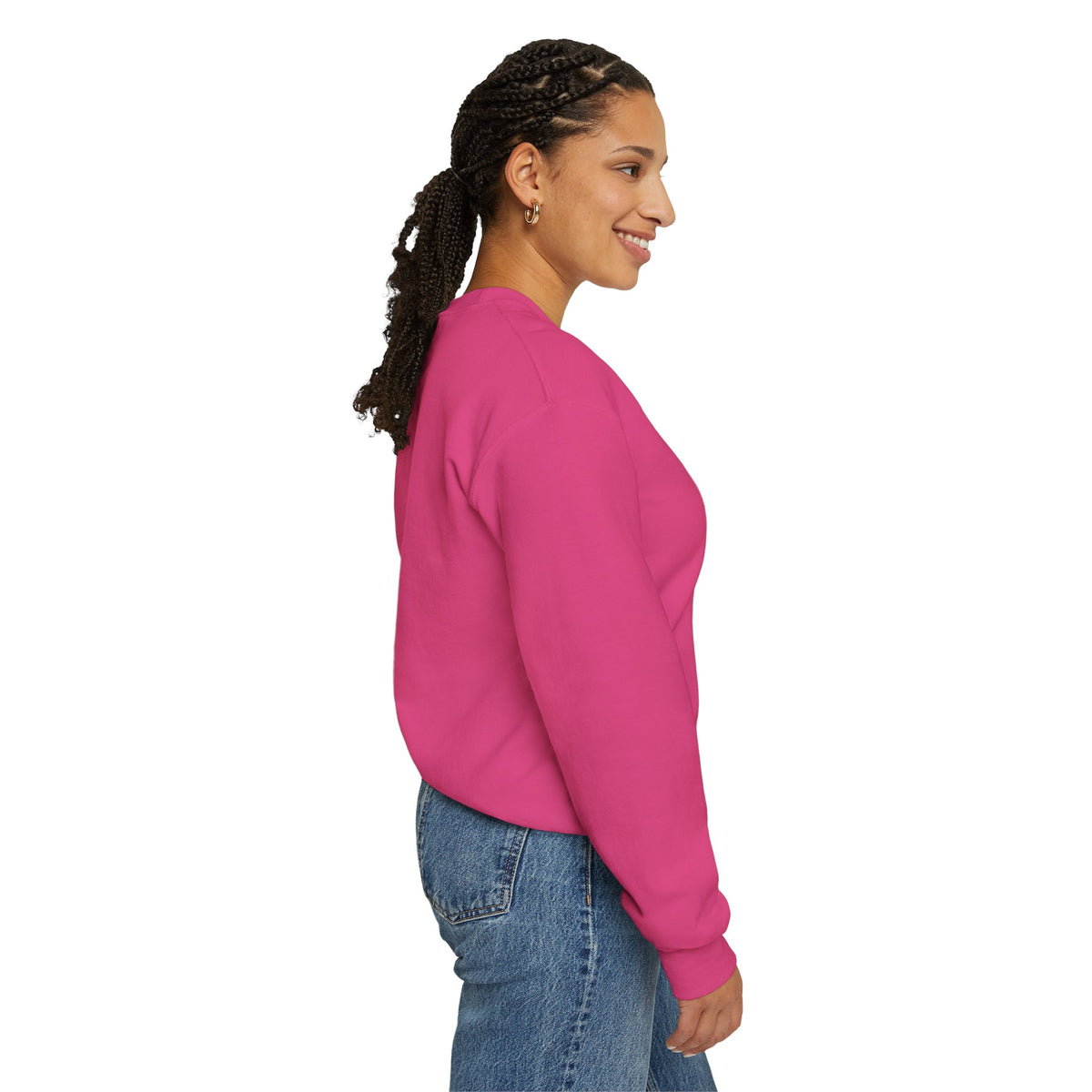 Thanksgiving Crewneck Sweatshirt — "Gobble Gobble 'til You Wobble" Turkey Design