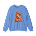 Cute Highland Cow Pumpkin Halloween Sweatshirt