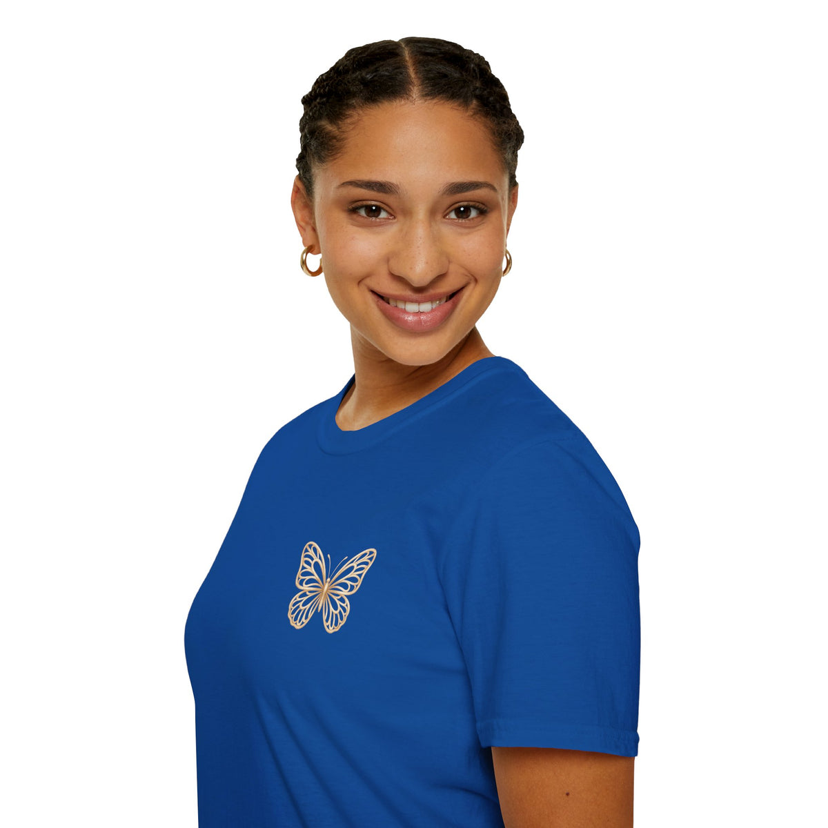 Created with a Purpose Butterfly T-Shirt Faith Graphic Tee