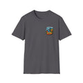 Go With the Flow Sea Turtle T-Shirt — Cute Beach Gift for Women Ocean Floral Tee