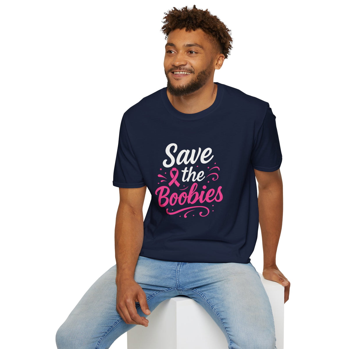 Save the Boobies Breast Cancer Awareness T-Shirt