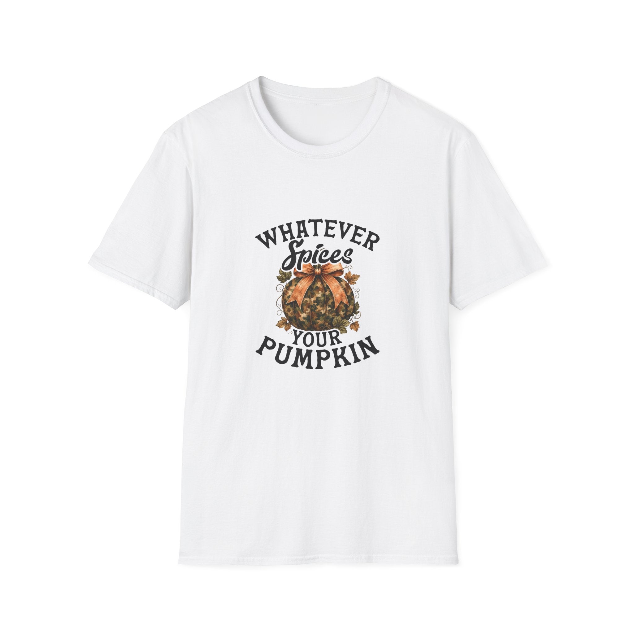 Whatever Spices Your Pumpkin T-Shirt — Funny Fall Gift for Women Pumpkin Spice Tee
