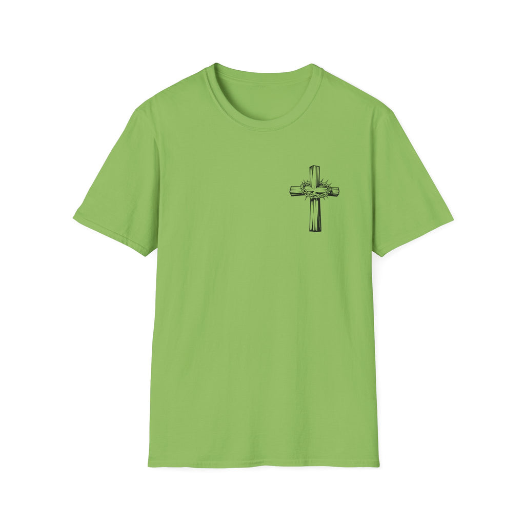 Cross with Crown of Thorns T-Shirt — Christian Faith Tee