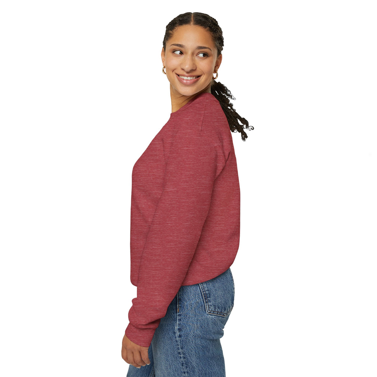 Thanksgiving Crewneck Sweatshirt — "Gobble Gobble 'til You Wobble" Turkey Design