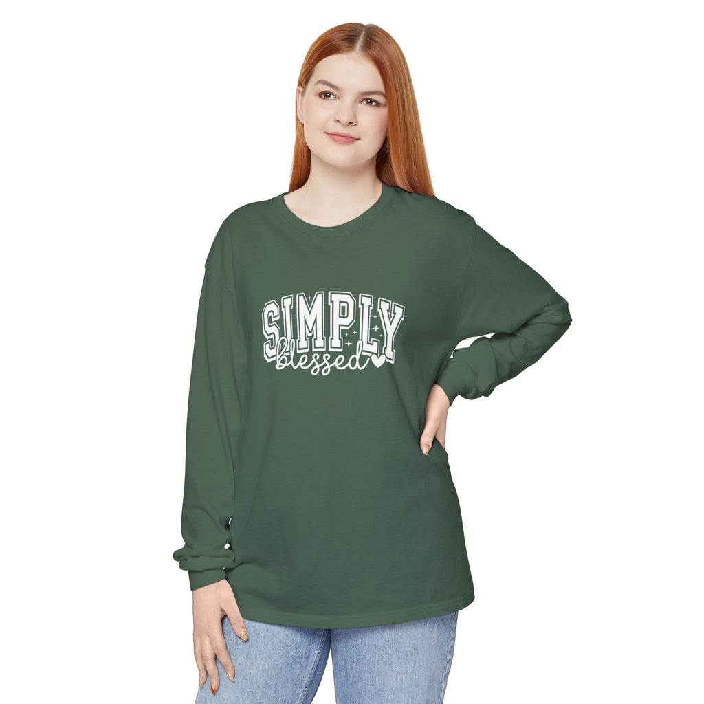 Simply Blessed Long Sleeve Tee