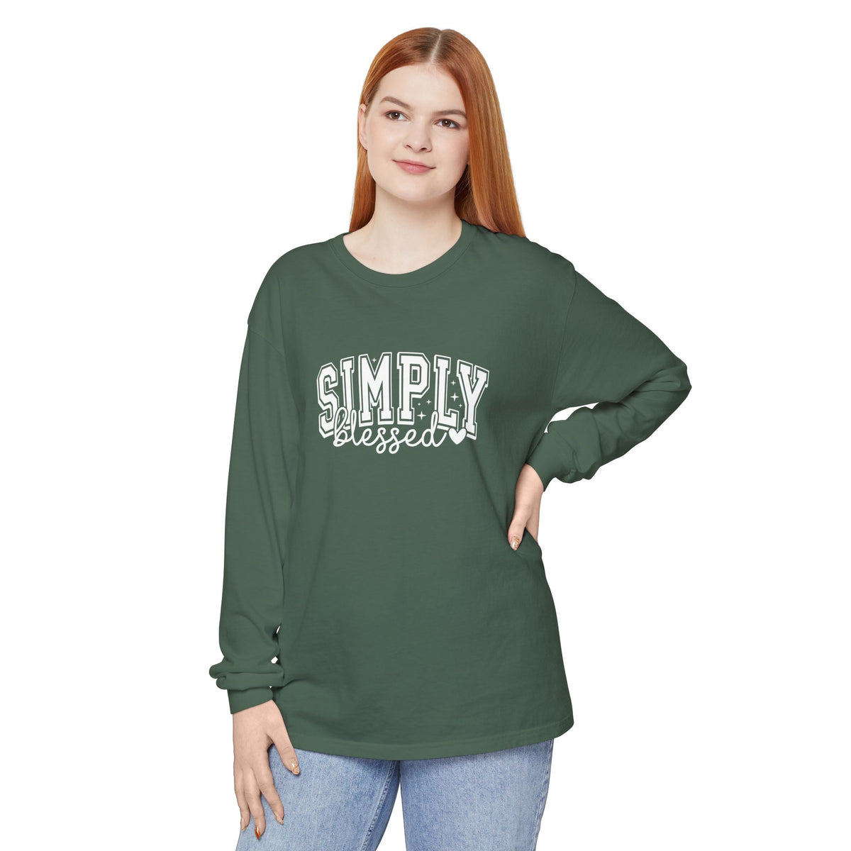 Simply Blessed Long Sleeve Tee