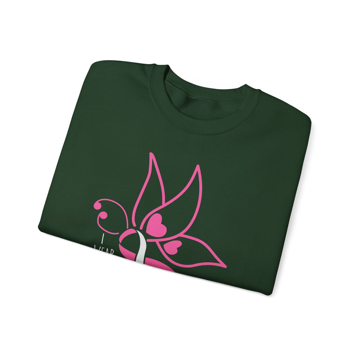 I Wear Pink for My Daughter Breast Cancer Sweatshirt