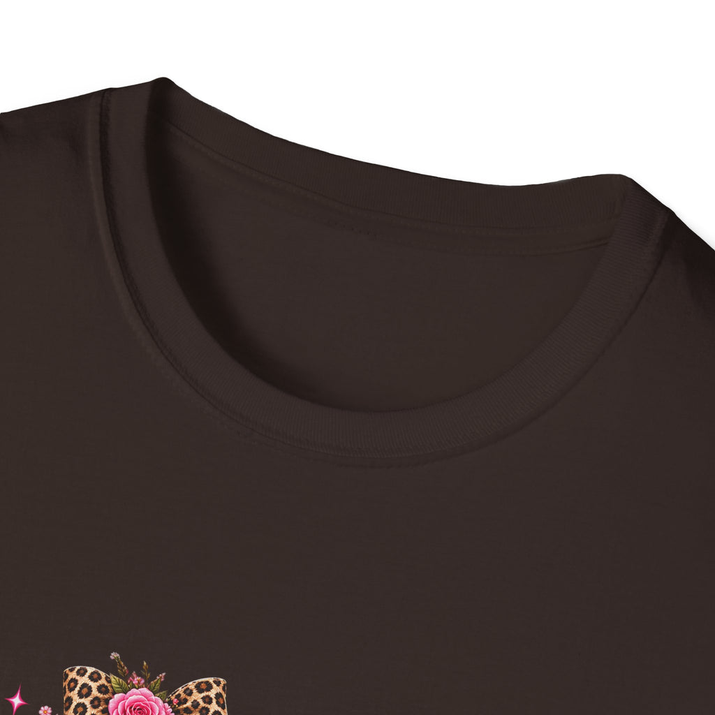 Breast Cancer Awareness Highland Cow T-Shirt