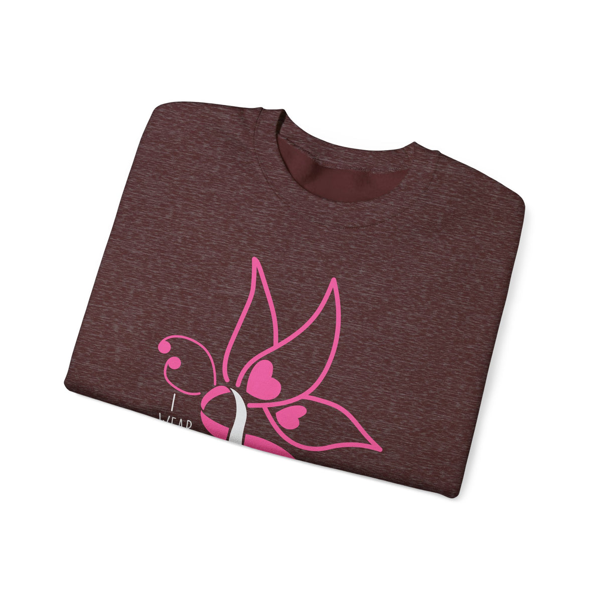 I Wear Pink for My Daughter Breast Cancer Sweatshirt