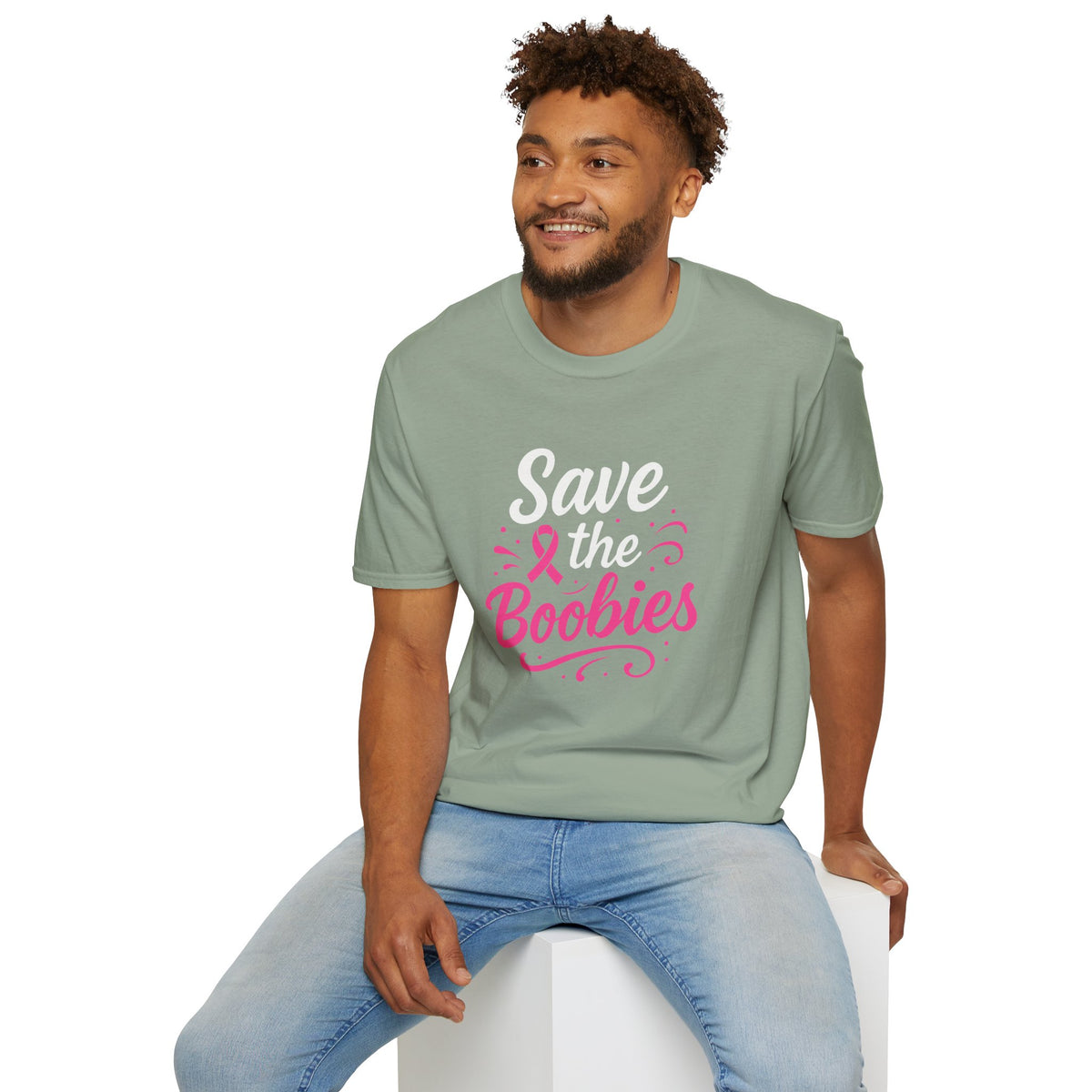 Save the Boobies Breast Cancer Awareness T-Shirt