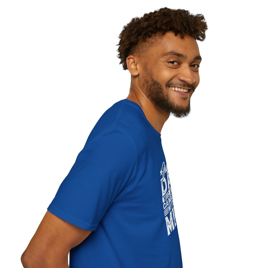 Just a Dad Who Always Came Back with the Milk T-Shirt — Funny Father's Day Gift
