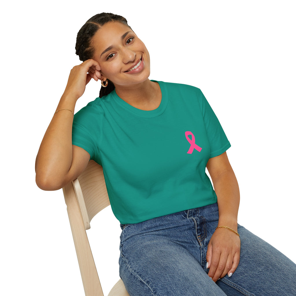 Breast Cancer Awareness Ribbon T-Shirt — Pink Ribbon Support Tee