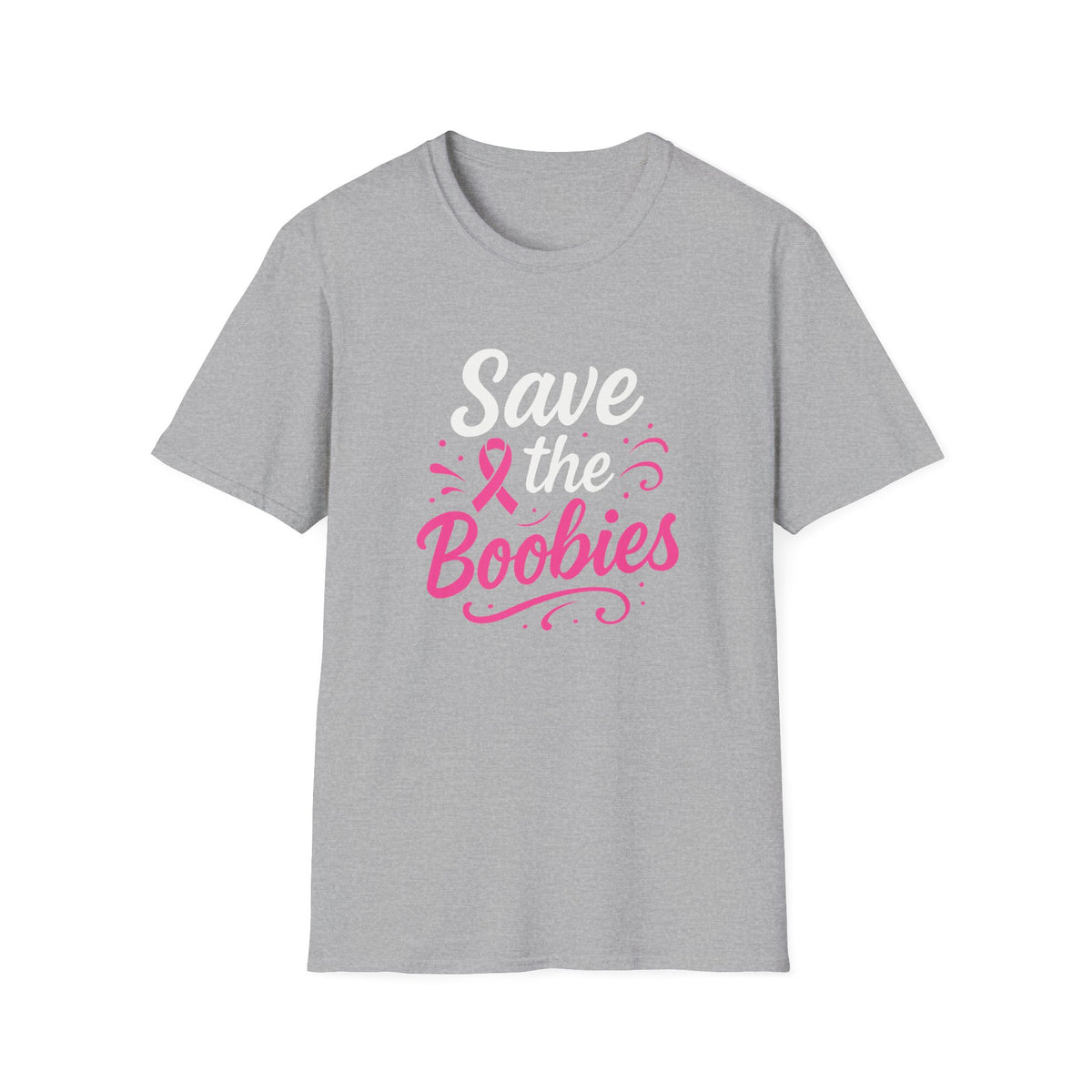 Save the Boobies Breast Cancer Awareness T-Shirt