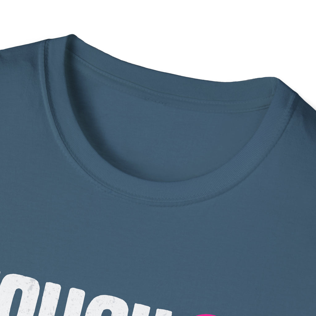 Tough Guys Wear Pink Breast Cancer Awareness T-Shirt Graphic Tee