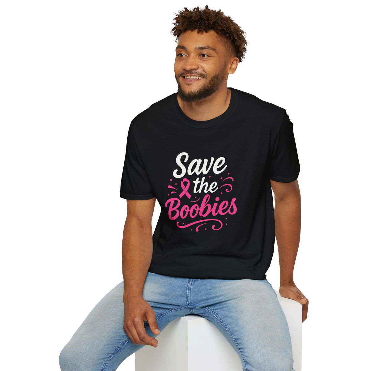 Save the Boobies Breast Cancer Awareness T-Shirt