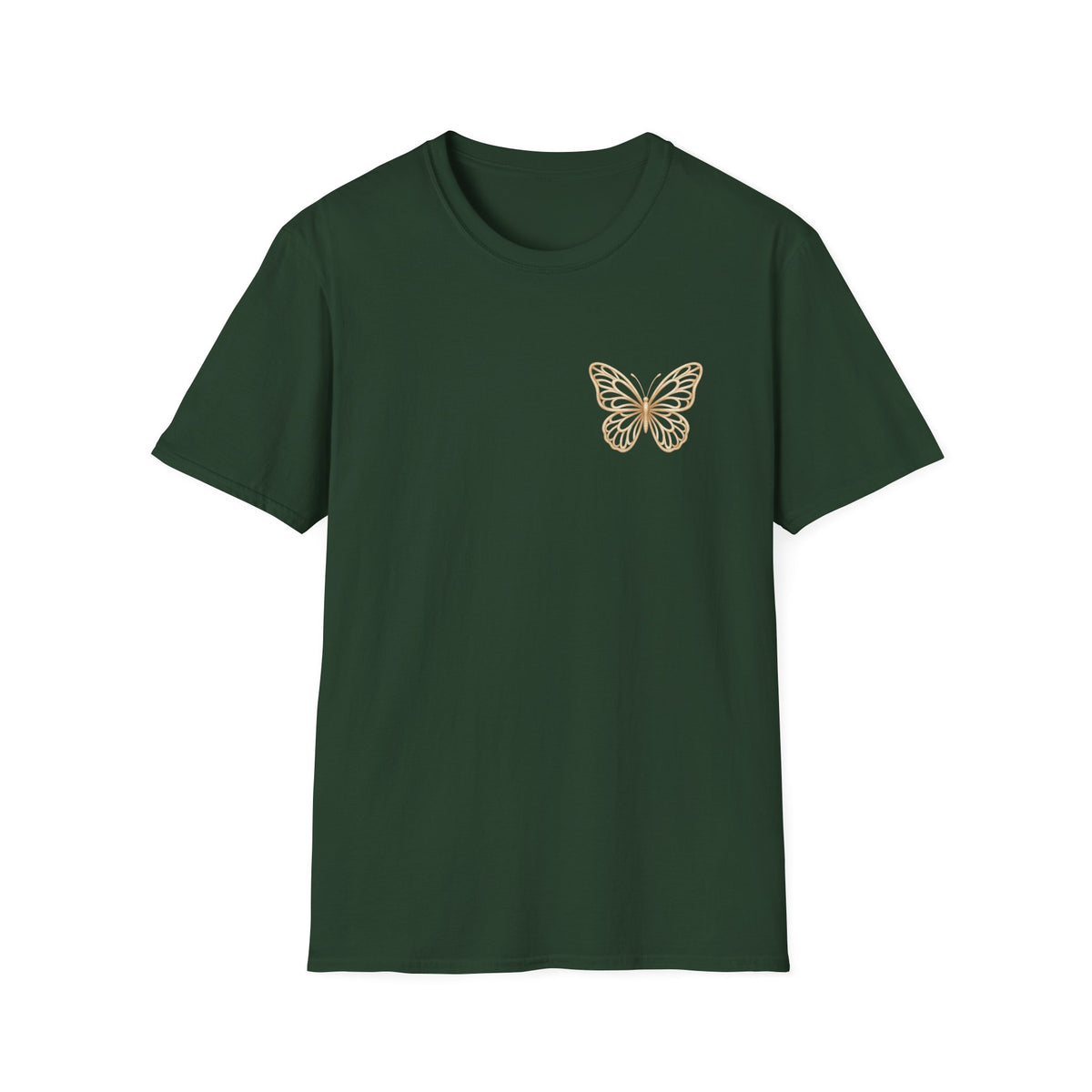 Created with a Purpose Butterfly T-Shirt Faith Graphic Tee