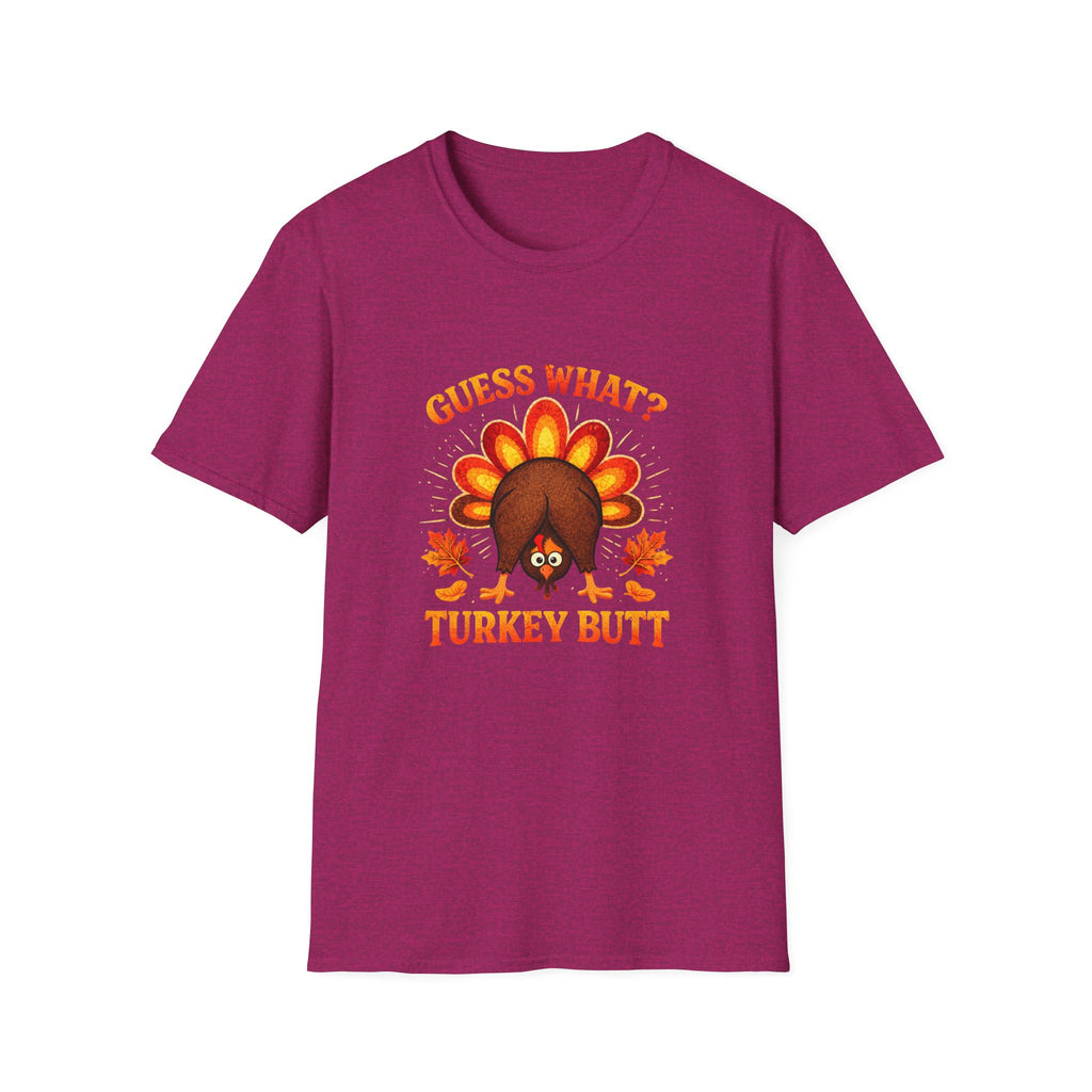 Turkey Butt T-Shirt — "Guess What?" Funny Thanksgiving Tee