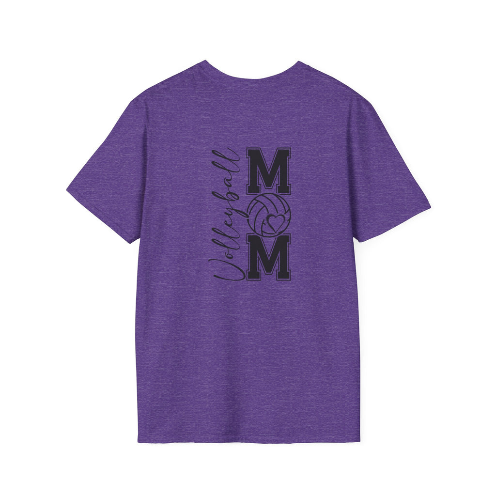 Volleyball Mom T-Shirt — Cute Game Day Gift for Sports Moms Script Graphic Tee
