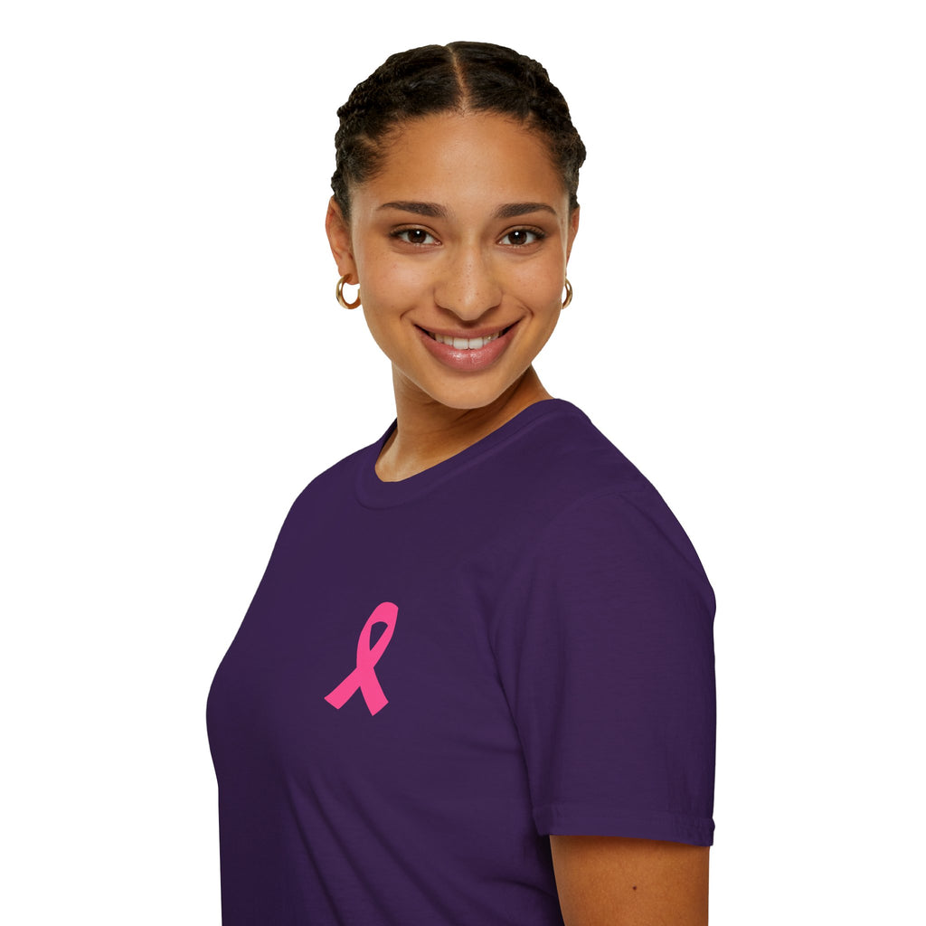 Pink Ribbon Support Squad Breast Cancer Awareness T-Shirt