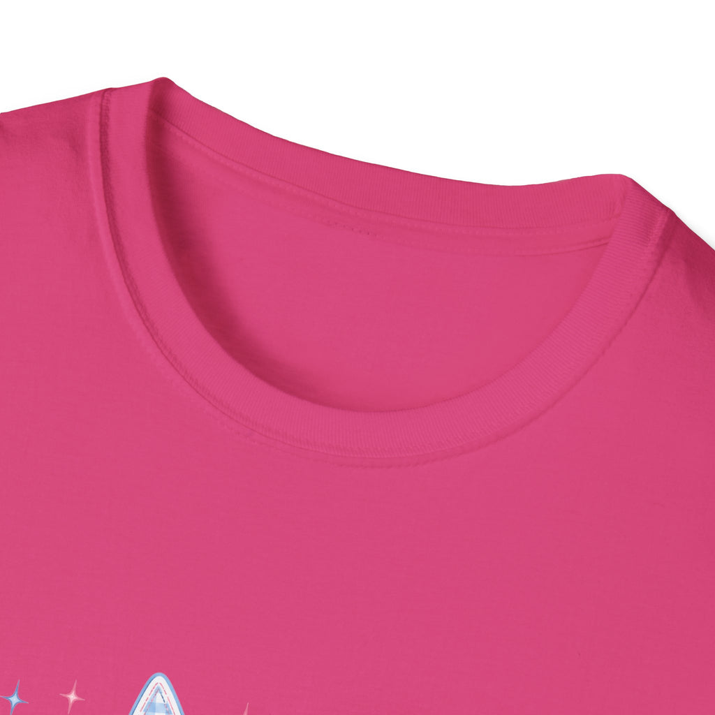 Cute Pastel Apple & Books Teacher T-Shirt — Funny Back-to-School Gift Graphic Tee