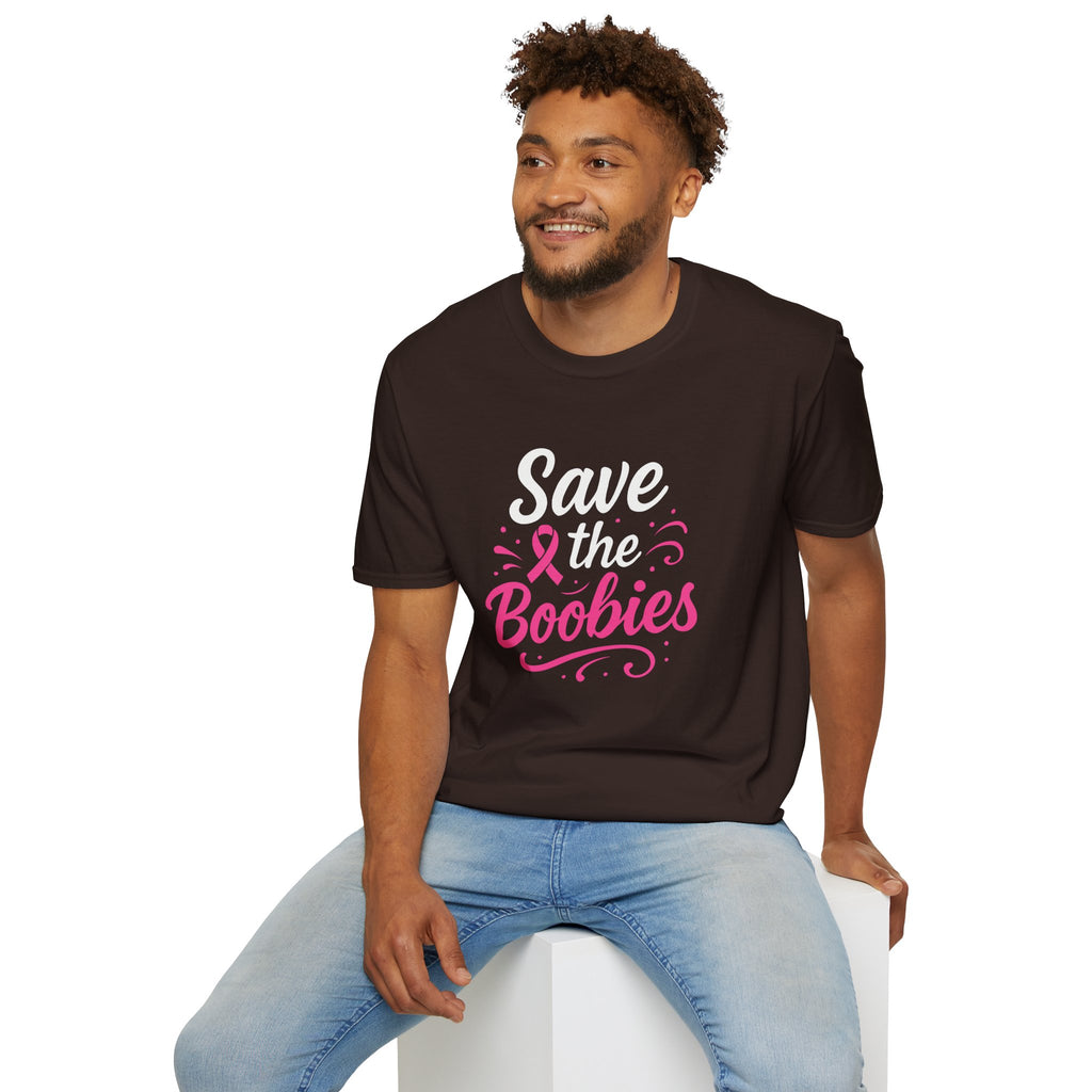 Save the Boobies Breast Cancer Awareness T-Shirt